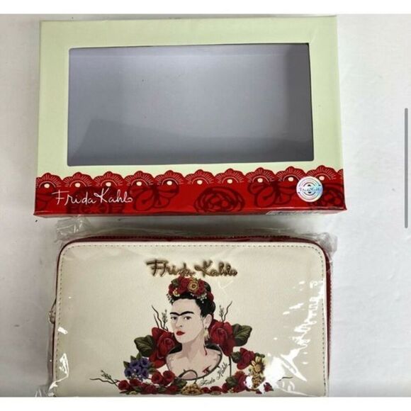 Frida Kahlo Wallet Zip Around - Picture 2 of 7